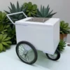 Taller Popsicle Cart with Bicycle Tires – Elegant & Functional
