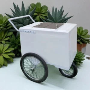 Taller Popsicle Cart with Bicycle Tires – Elegant & Functional